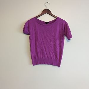 Ann Taylor, Sweater top w/ back button details